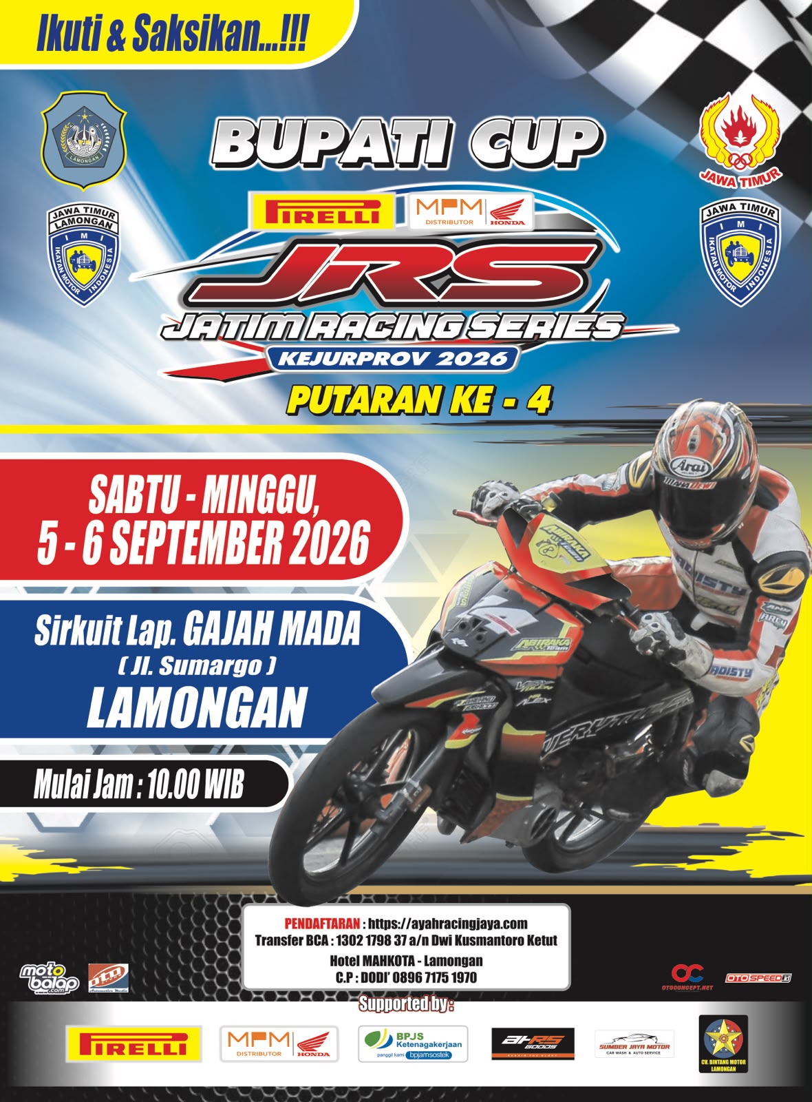 JATIM RACING SERIES PUTARAN 4 LAMONGAN